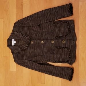St. John Collection tweed suit jacket, size 4